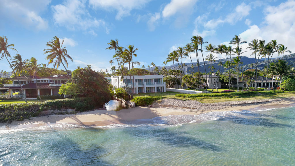 Beachfront Kahala Property For Sale @ 4801 Kahala Ave